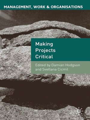 cover image of Making Projects Critical